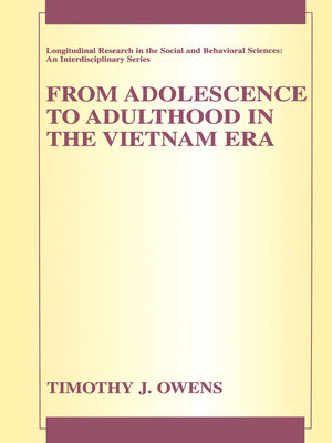 cover image of From Adolescence to Adulthood in the Vietnam Era